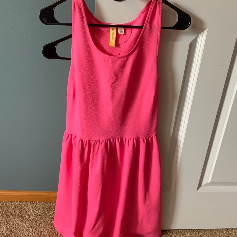 Pink dress